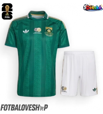 Jižní Afrika Dětské Venkovní Dres MS 2026 Krátký Rukáv (+ trenýrky)